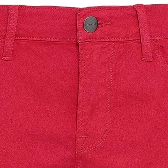 NWT! Frame Le Cutoff Denim Shorts Red/31 - Picture 6 of 7